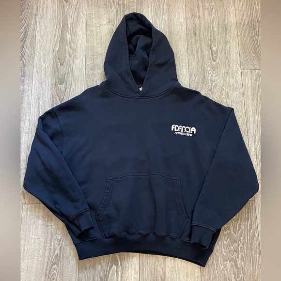 Adanola performance oversized hoodie size can navy blue - Picture 2 of 7